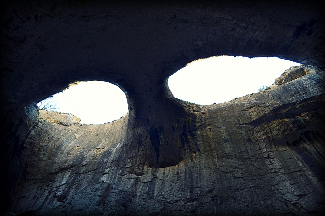 The beauty of Bulgarian nature: Prohodna cave (known as the Eyes of God ...