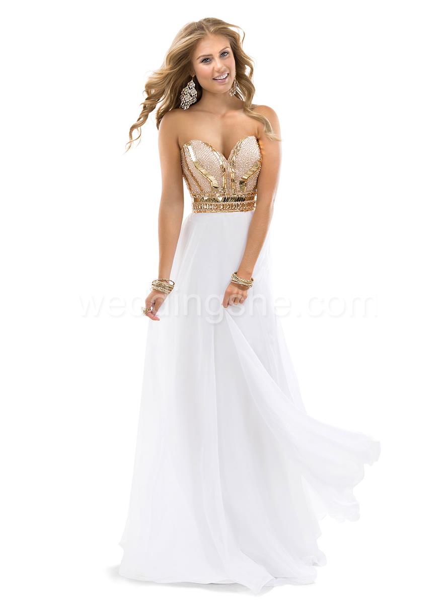 grecian prom dress