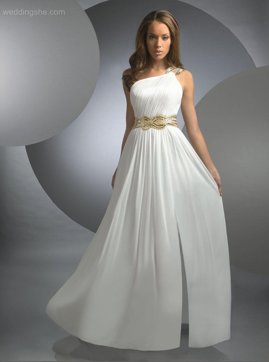 Greek best sale prom dress