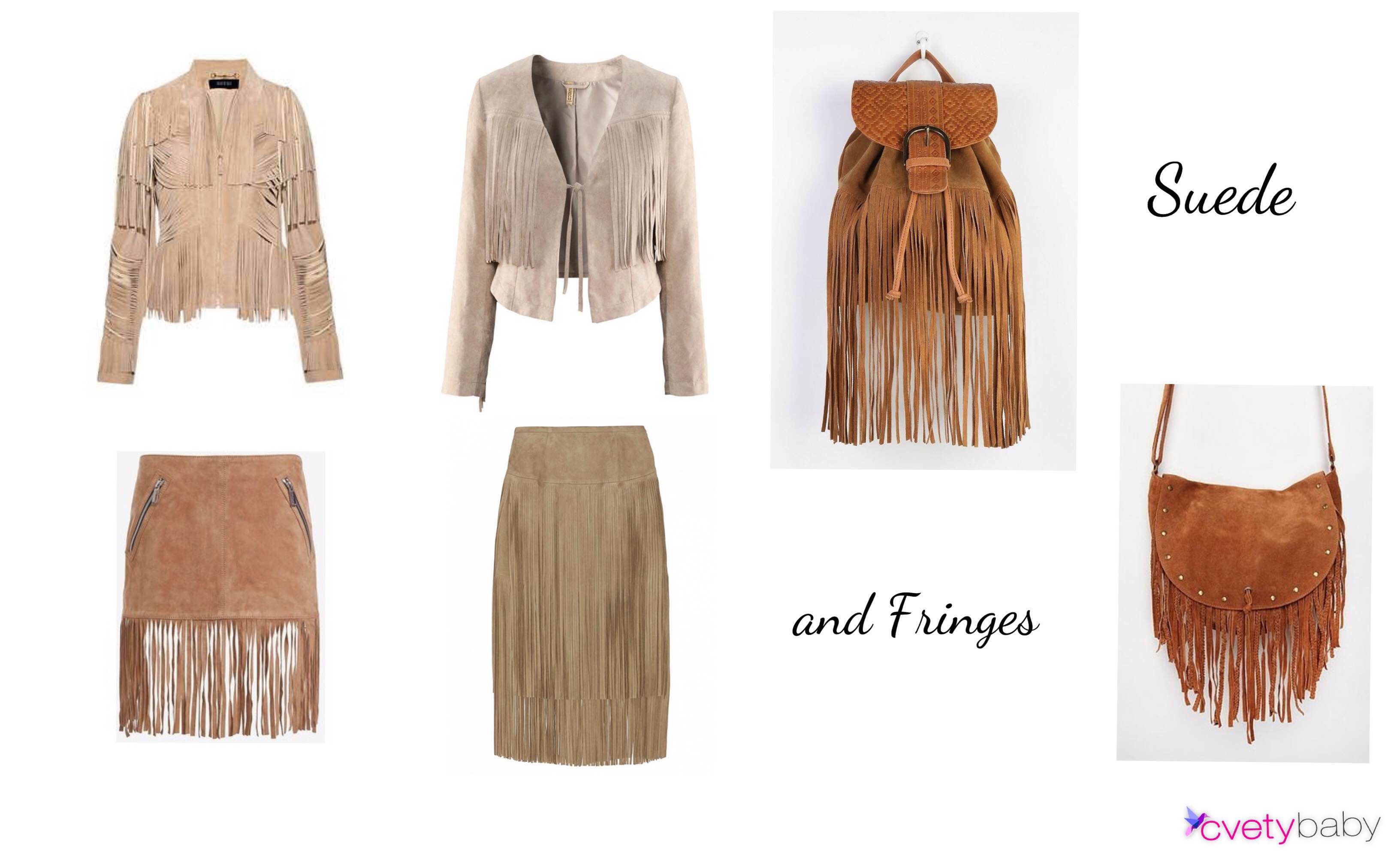 Must-have fall Suede and Fringes