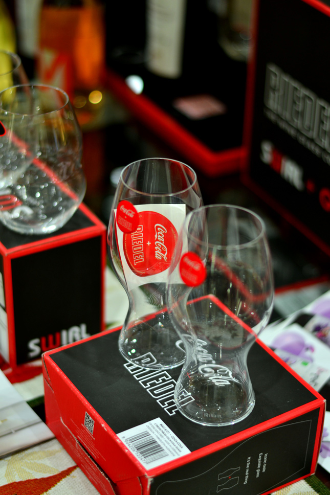 RIEDEL--coca-cola-glasses