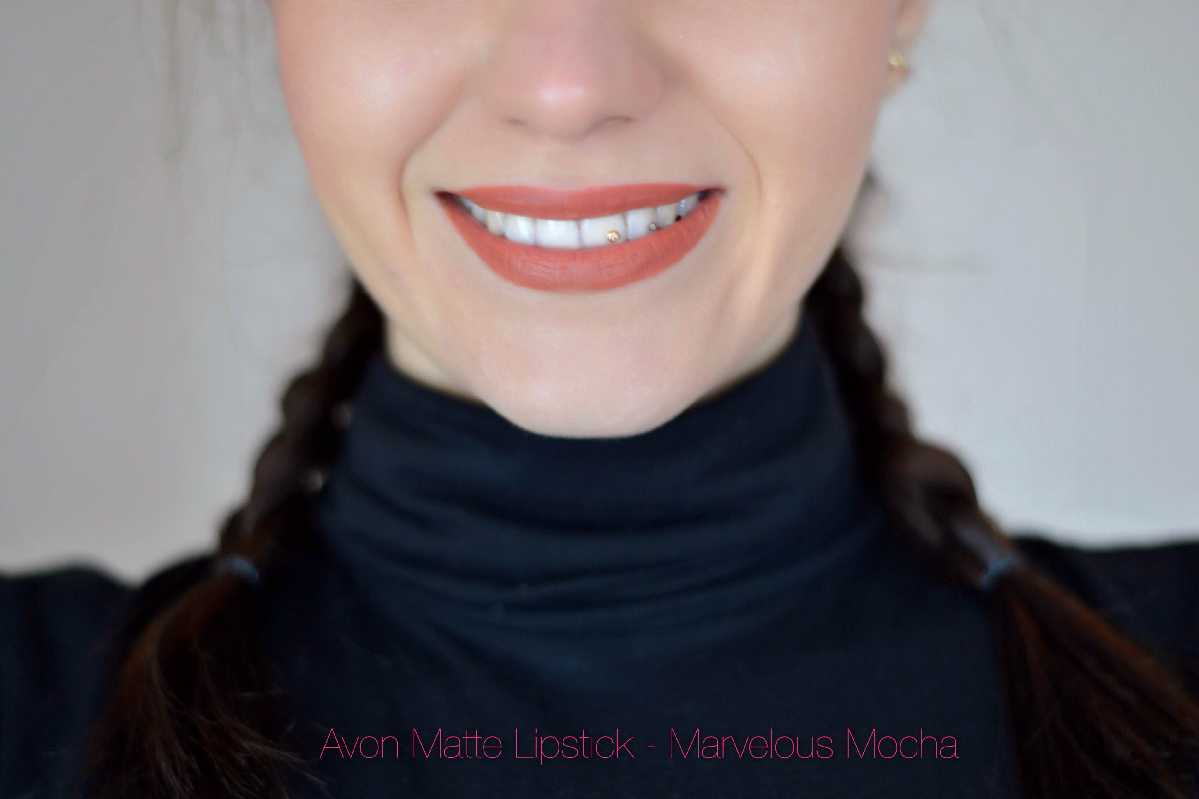 Avon Matte Lipstick Marvelous Mocha