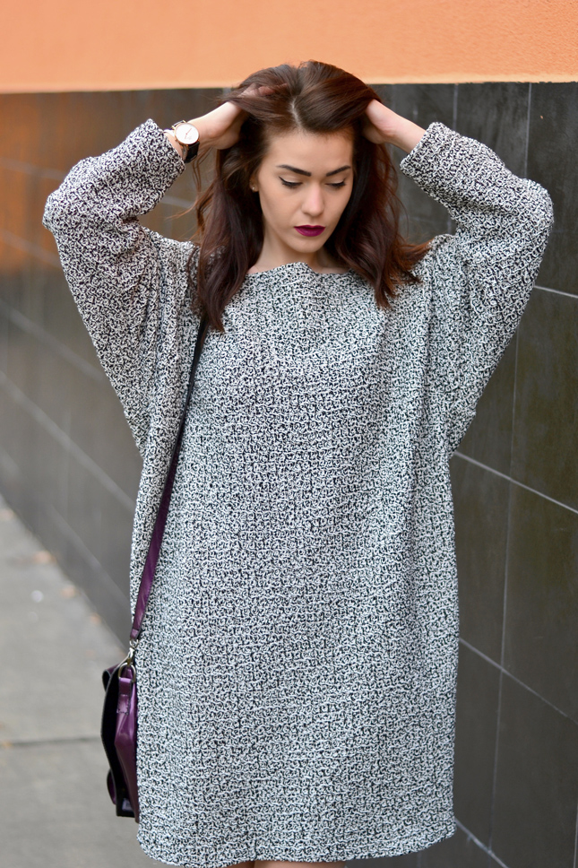 Melange-sweater-dress