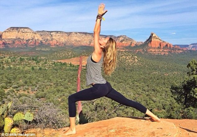 gisele bundchen yoga